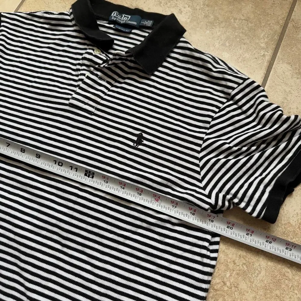 Polo by Ralph Lauren Custom Fit Short Sleeve Polo Shirt - Size L